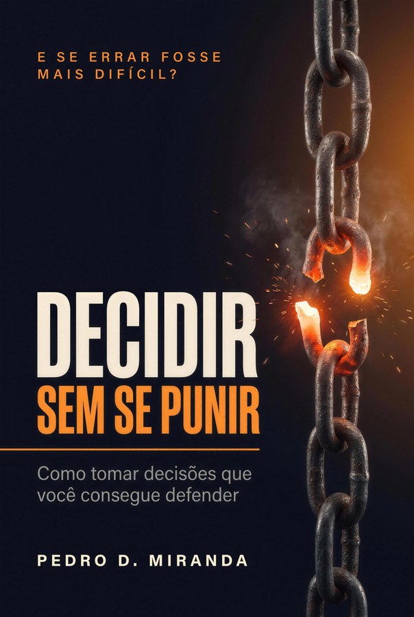 Capa do livro Decidir Sem Se Punir, de Pedro D. Miranda